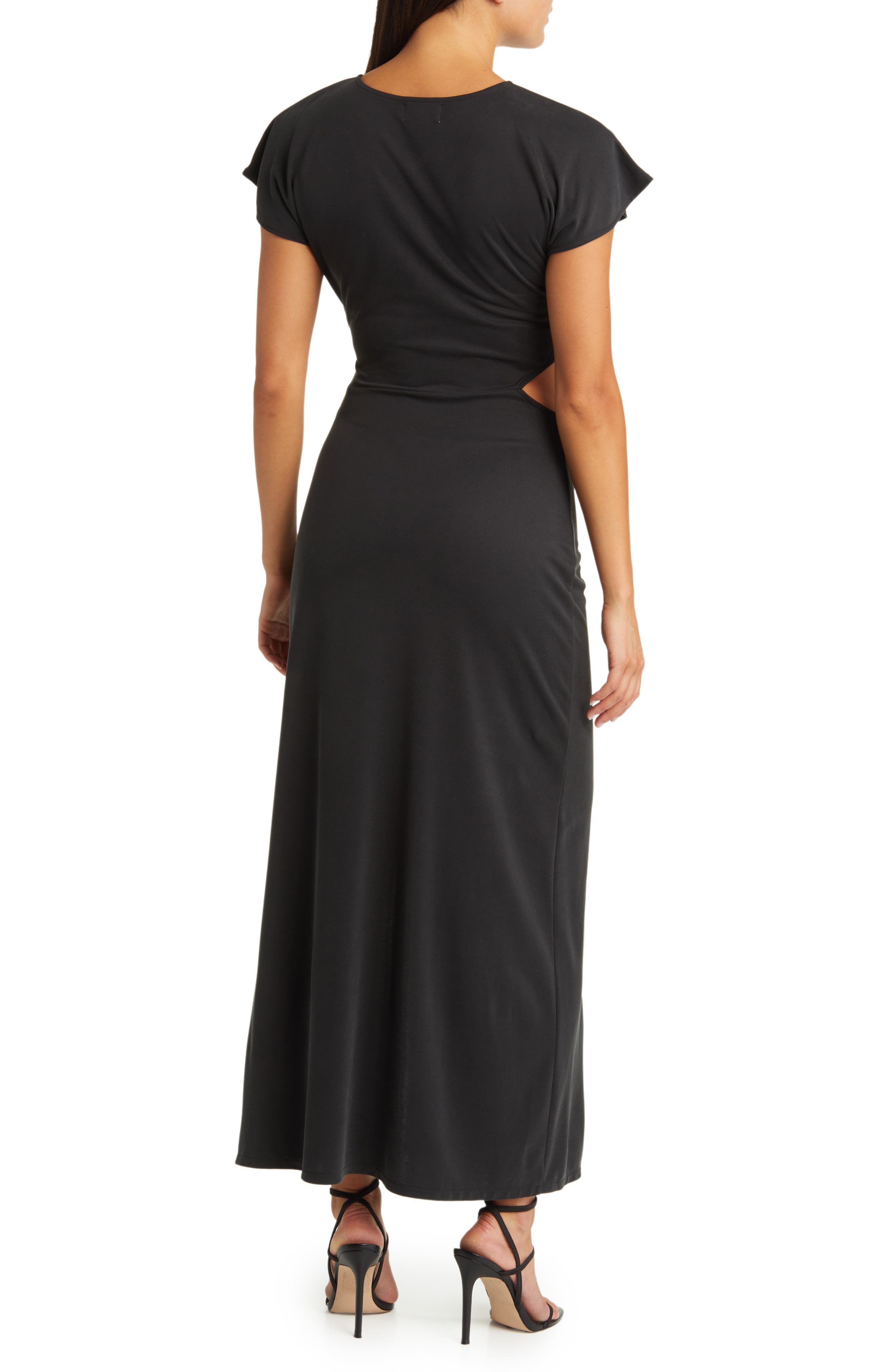 Twist Front Cutout Maxi Dress - image 2