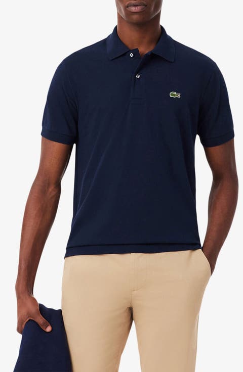 Essentials Classic Fit Cotton Blend Piqué Polo