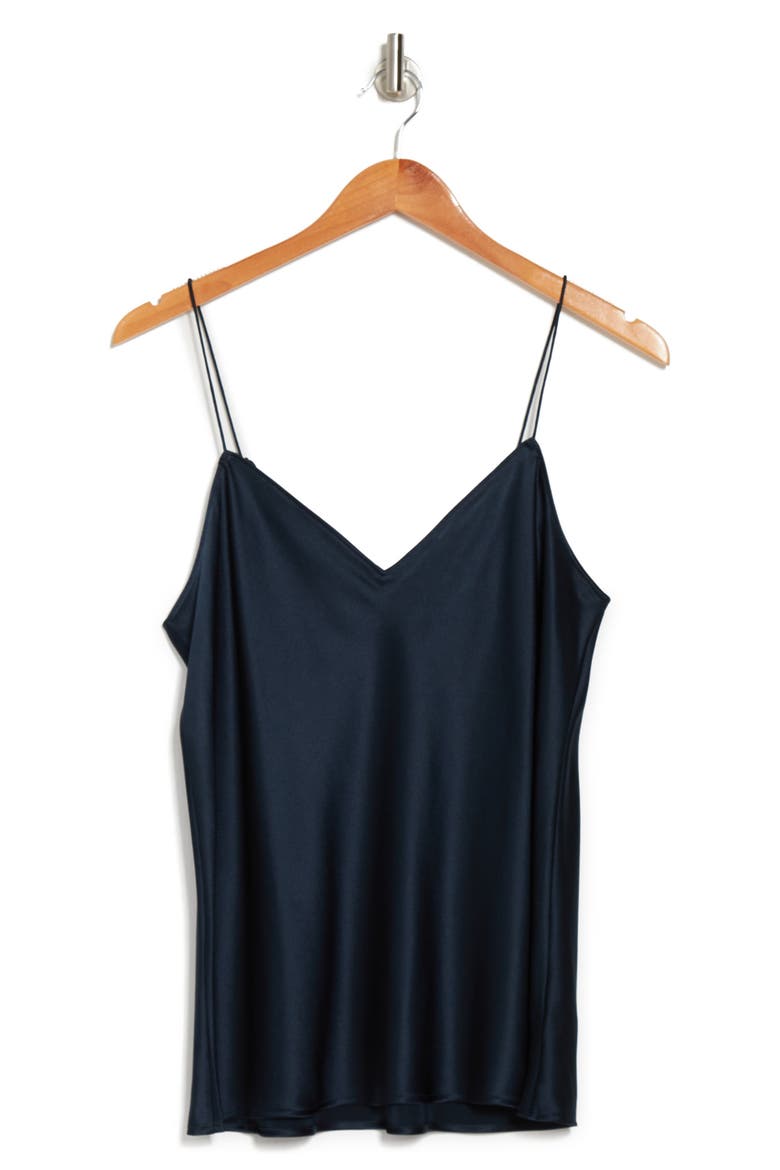 Cicely Silk Camisole, Alternate, color, NAVY