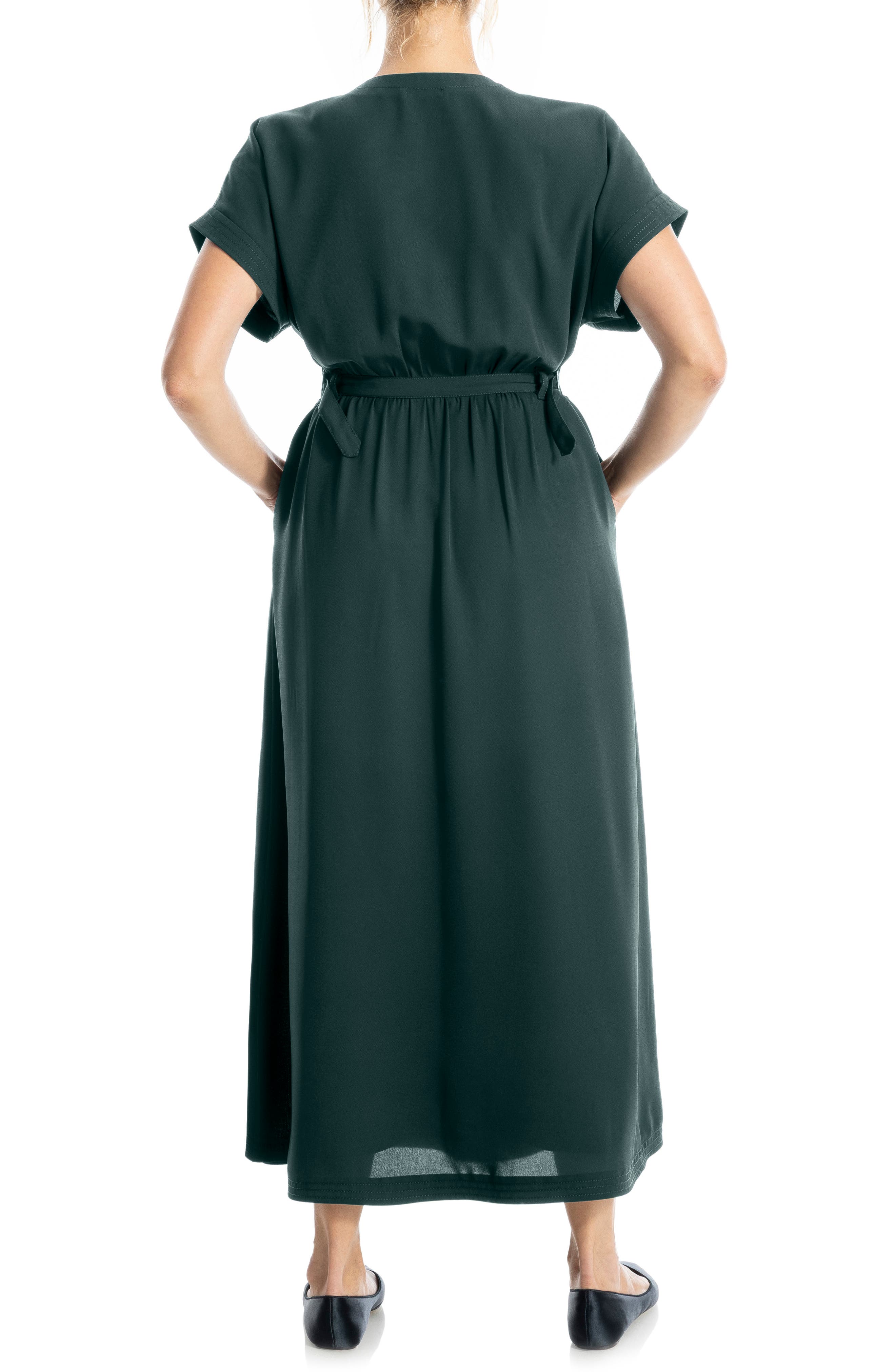 V-Neck Maxi Dress - image 4