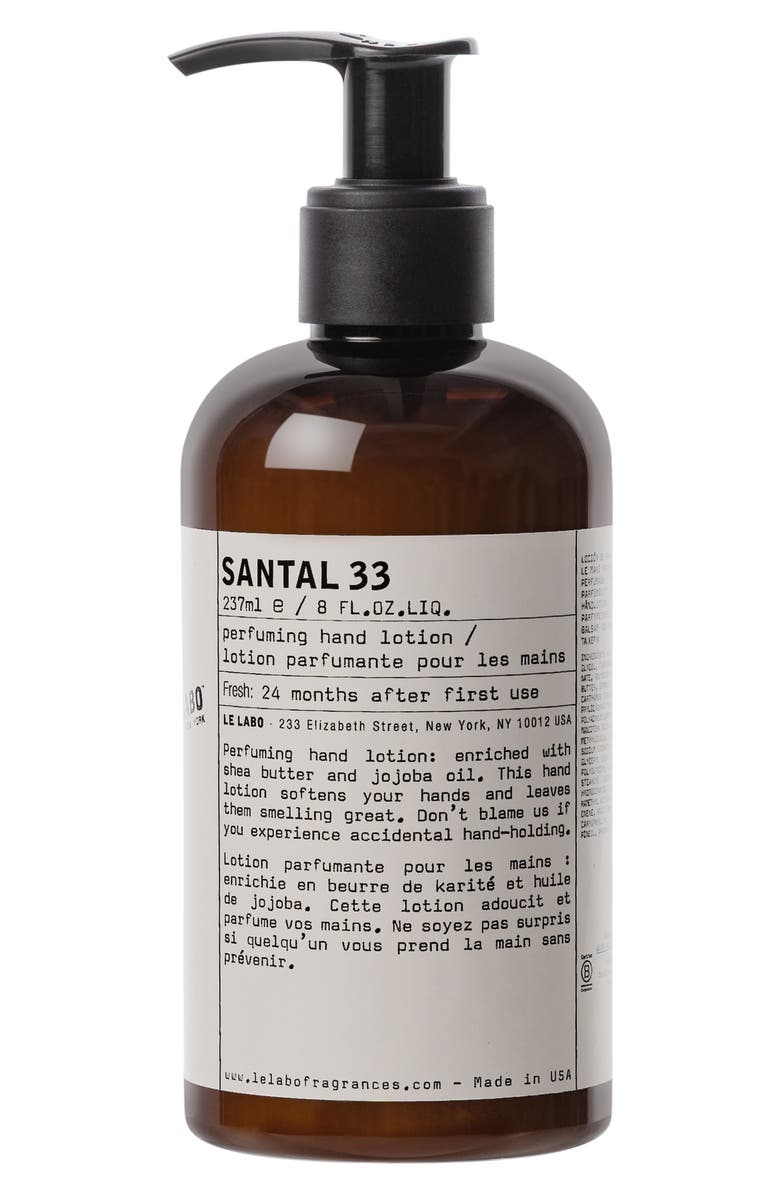 Le Labo Santal 33 Perfuming Hand Lotion, Main, color,