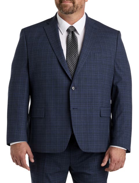 Check Patterned Suit Jacket