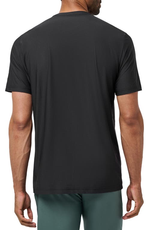 Travismathew First Day Performance T-shirt In Black