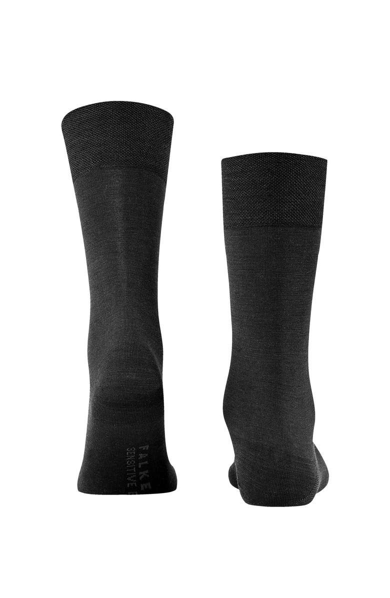 Falke Sensitive Berlin Socks for Diabetics, Alternate, color, Black