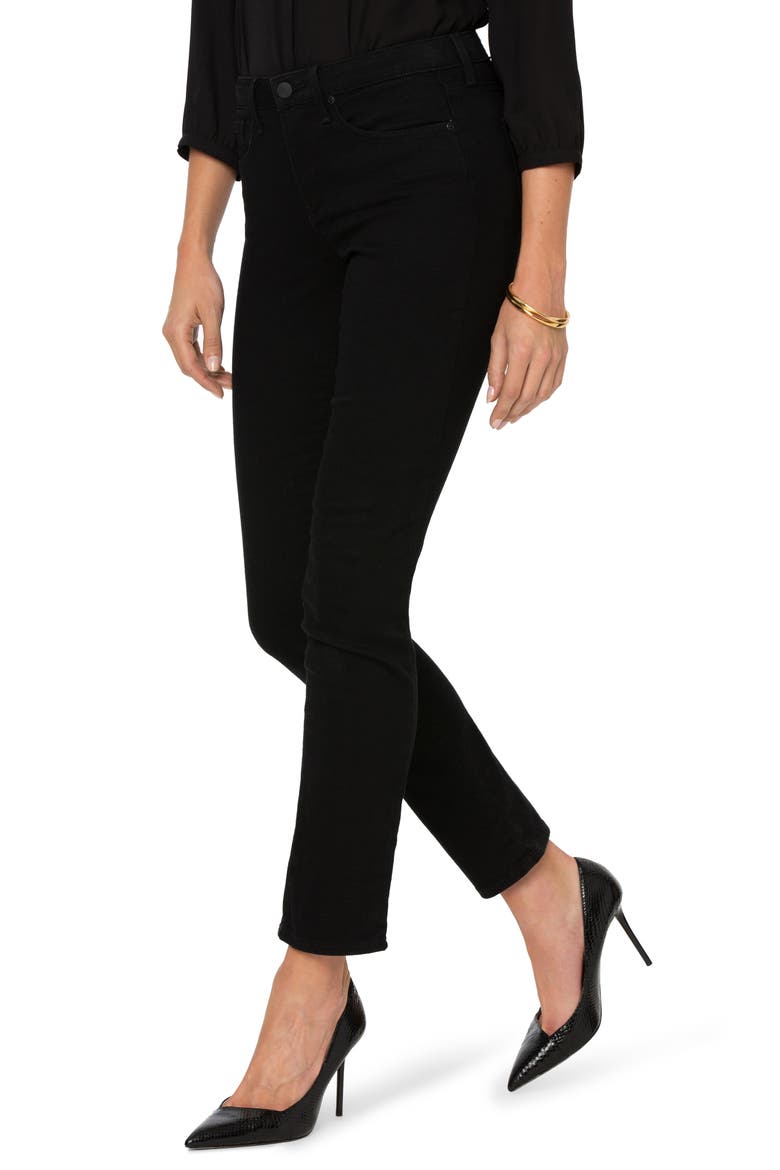 Sheri Slim Jeans, Alternate, color, BLACK
