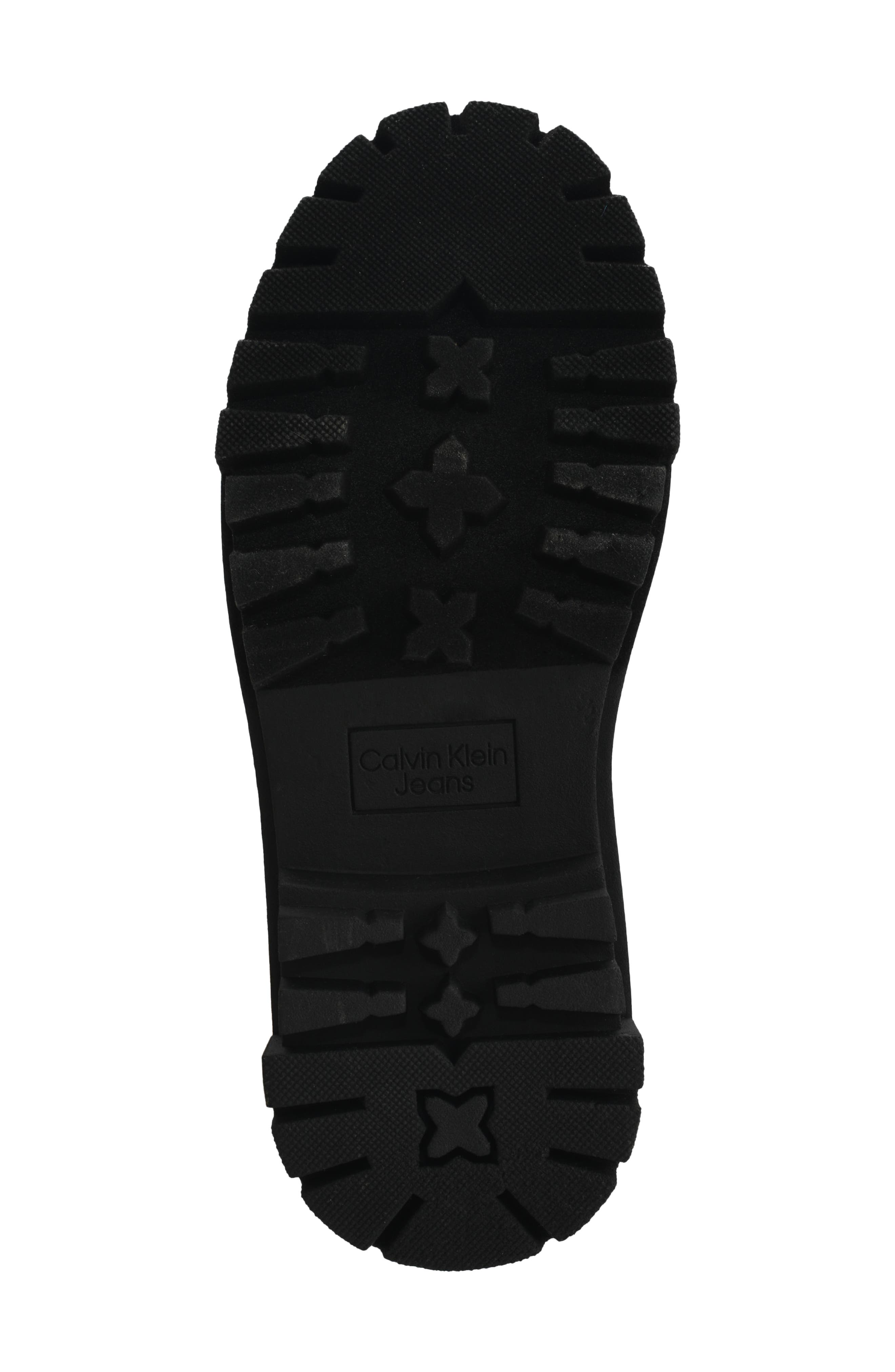 Calvin Klein Remola Lug Chelsea Boot, Alternate, color, Black