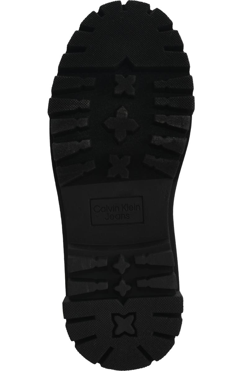 Calvin Klein Remola Lug Chelsea Boot, Alternate, color, Black