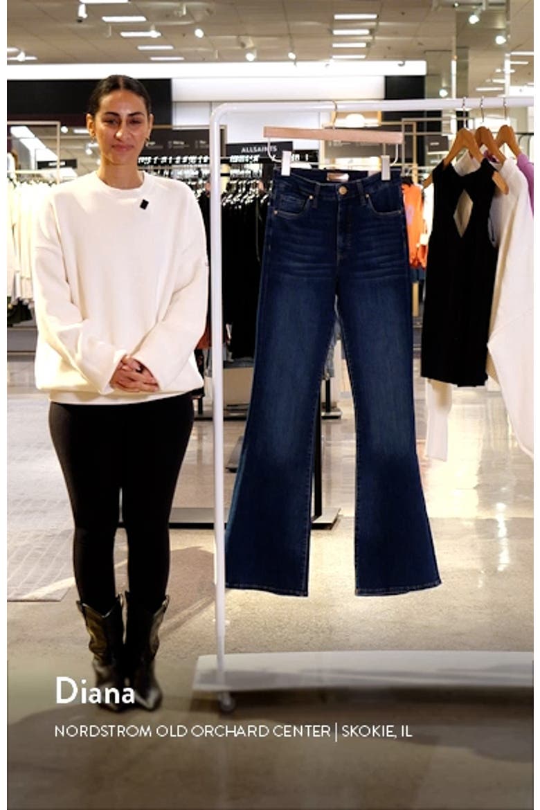 Ana Fab Ab High Waist Super Flare Jeans video