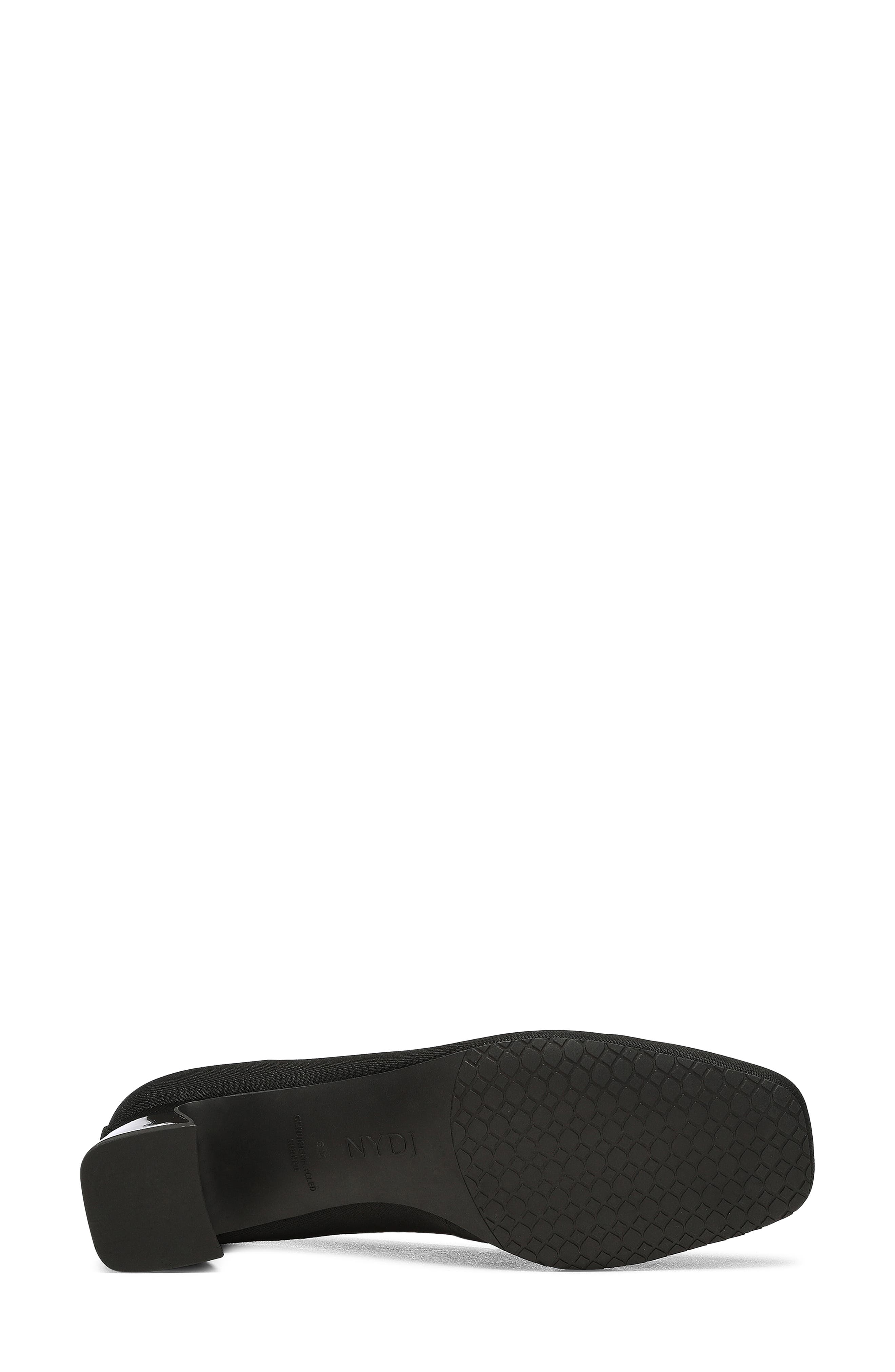 Fay Block Heel Pump, Alternate, color, BLACK