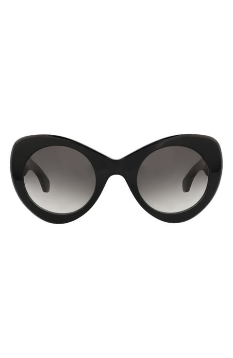 51mm Cat Eye Gradient Sunglasses
