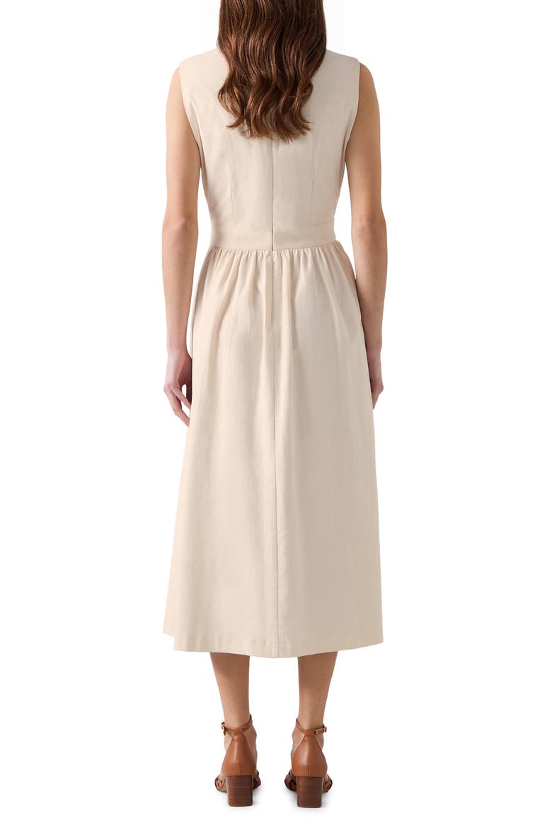 Pernille Sleeveless Maxi Dress, Alternate, color, ECRU