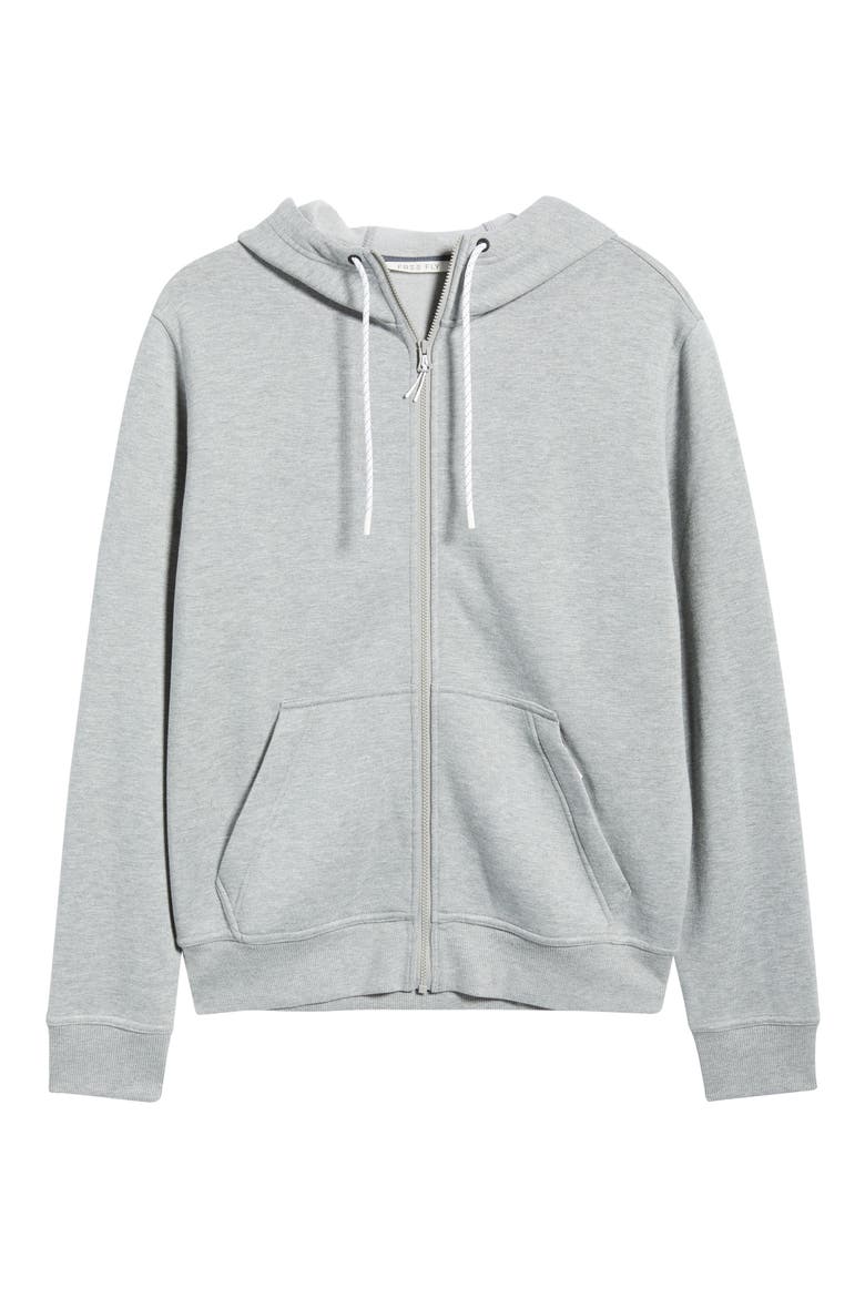 Northcoast Zip-Up Hoodie, Alternate, color, HEATHER GREY