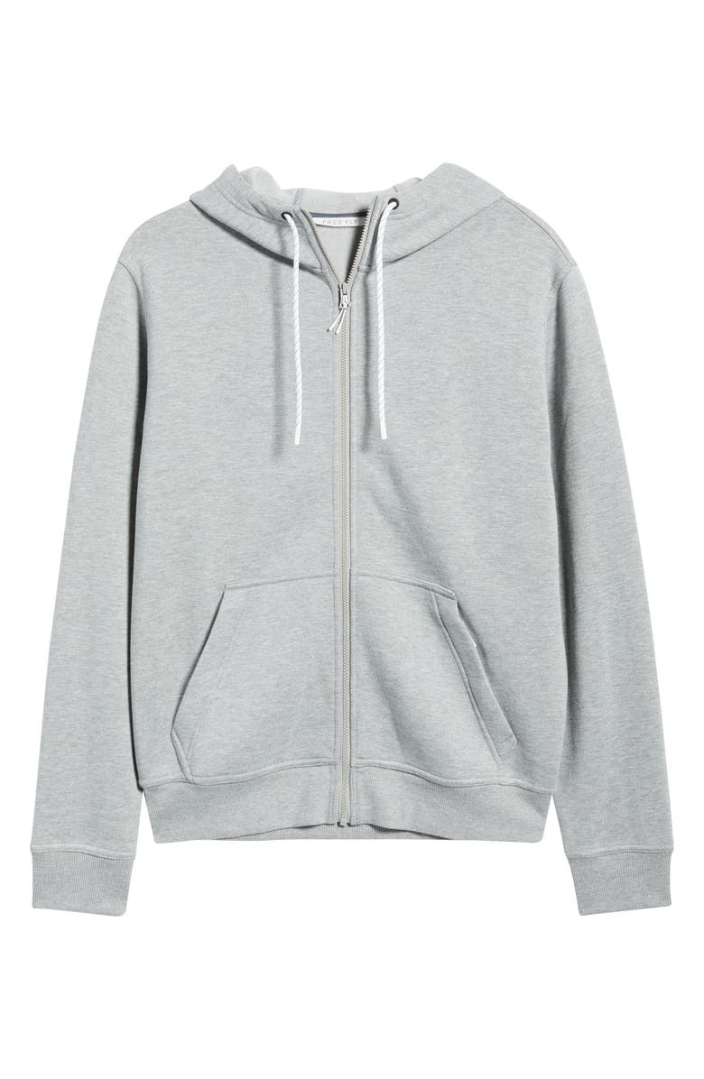 Free Fly Northcoast Zip-Up Hoodie, Alternate, color, Heather Grey