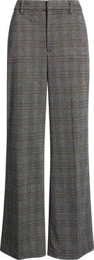 Liverpool Los Angeles Kelsey Plaid Wide Leg Pants