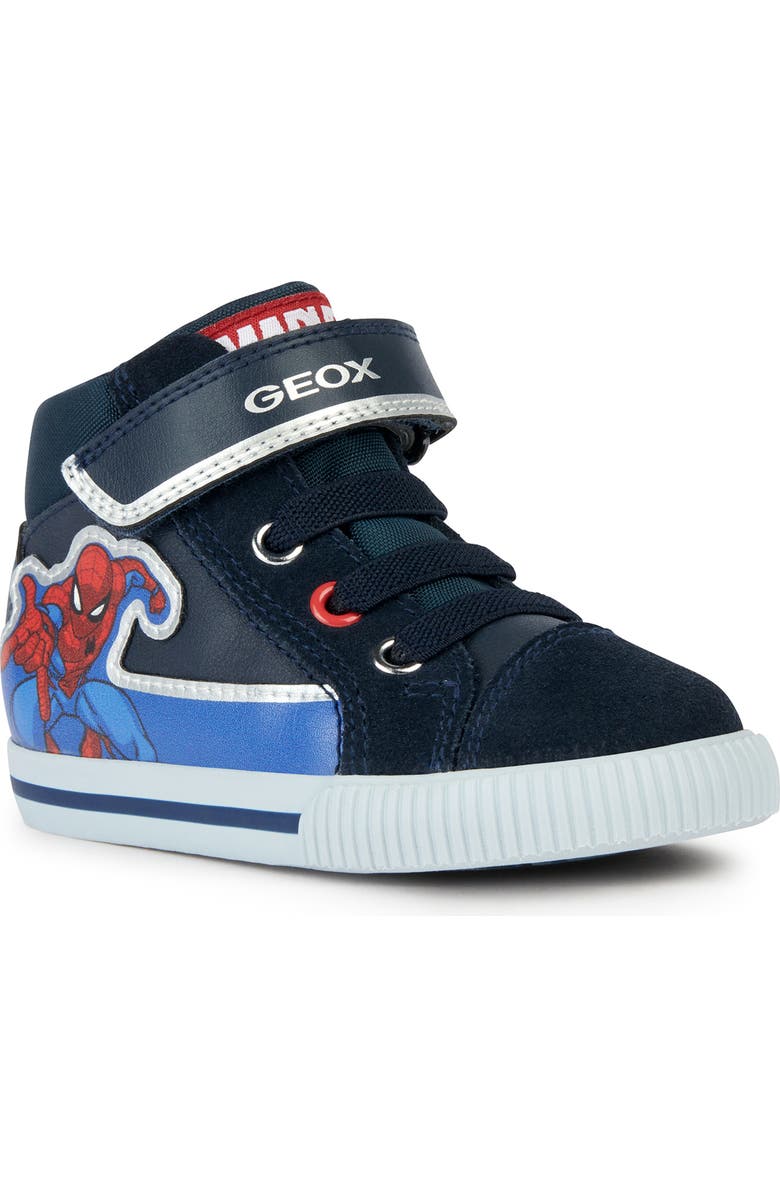 Geox Kids' Kilwi Spider-Man Sneaker, Main, color,