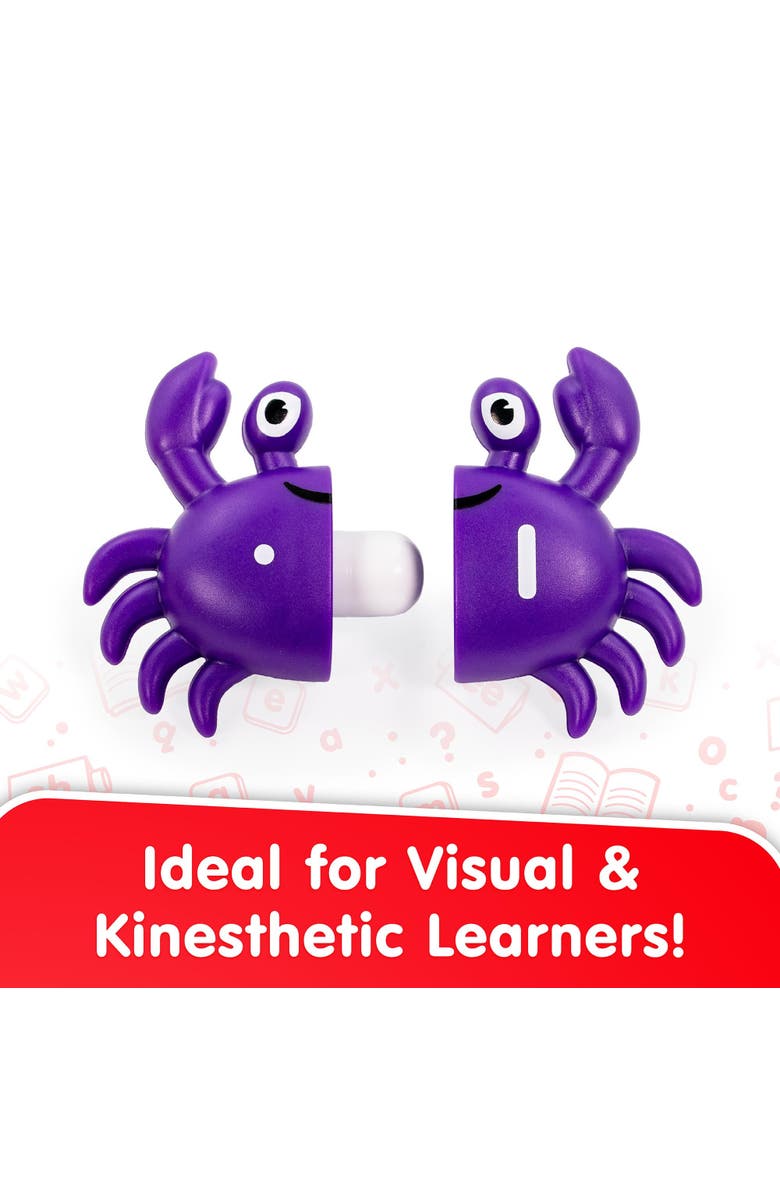 Junior Learning Counting Crabs Math Game, Alternate, color, Multicolored