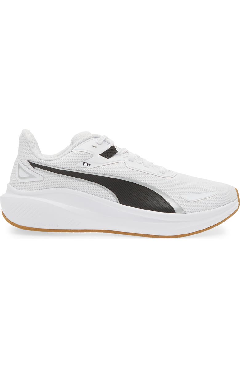 PUMA Skyrocket Lite Running Shoe, Alternate, color, Puma White-Puma Black-Silver