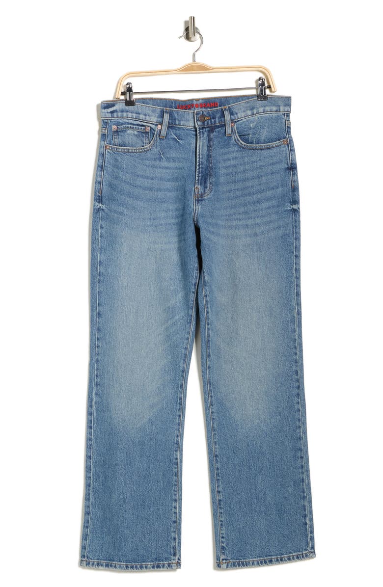 Lucky Brand 181 Relaxed Straight Leg Jeans, Alternate, color, Guitar Town