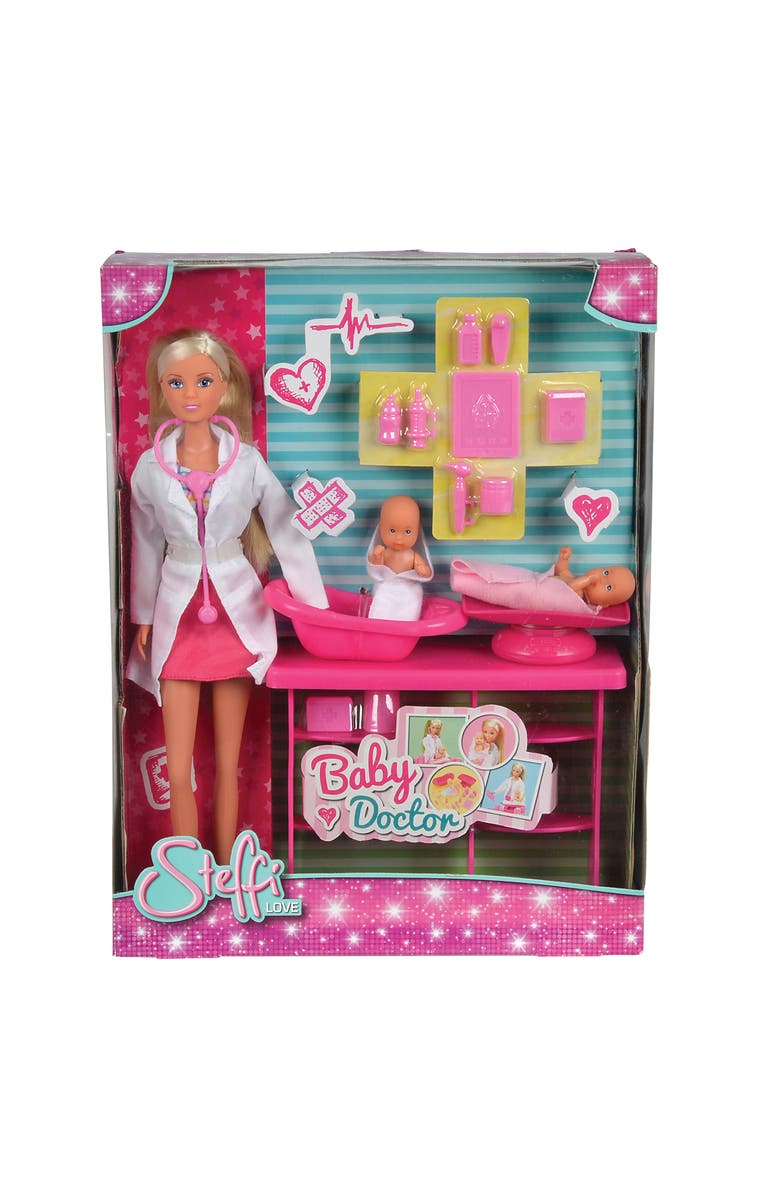 Simba Toys Love Baby Doctor Playset, Alternate, color, Pink