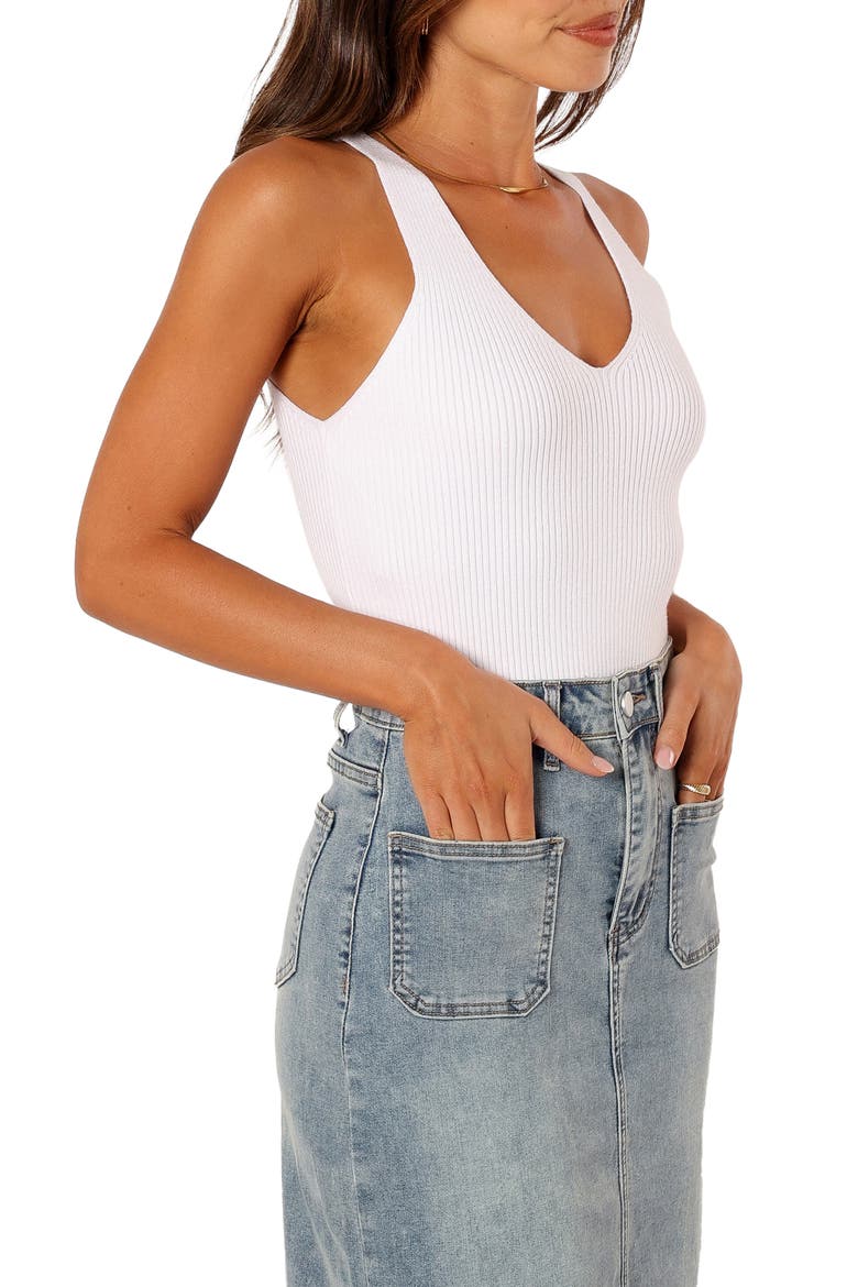 Emily Sweater Tank, Alternate, color, WHITE