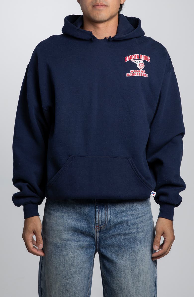 Elwood Vintage Dakota Ridge Women's Basketball Tee, Main, color,