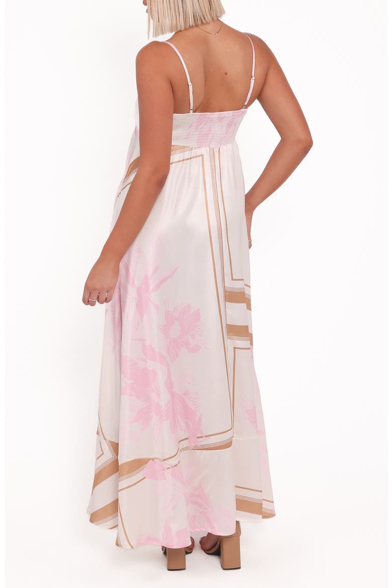 Elanor Print Sleeveless Maxi Dress, Alternate, color, PINK PRINT