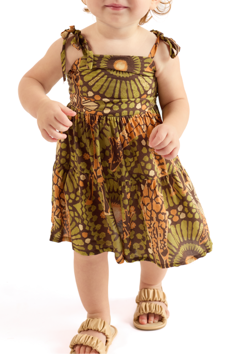 The Africa - Girls Resort Dress