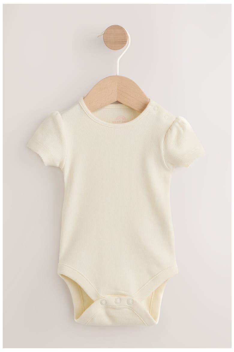 Seersucker Rainbow Overalls & Bodysuit Set, Alternate, color, YELLOW MULTI