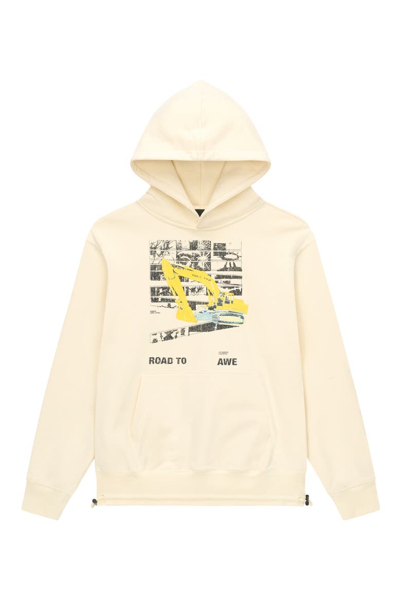 Jordan Raw Sand Digger Oversize Graphic Hoodie, Main, color, RAW SAND DIGGER