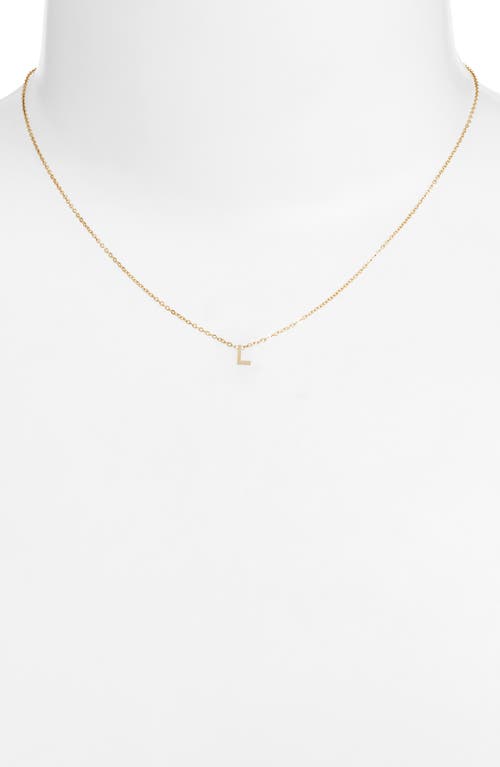 Set & Stones Cheyenne Initial Pendant Necklace