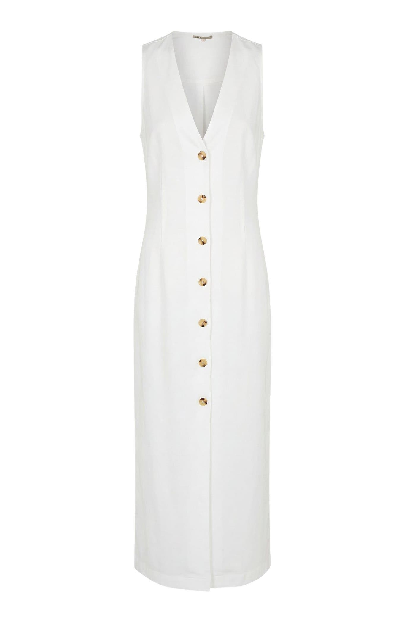 Textured Button Down Maxi Dress - image 2