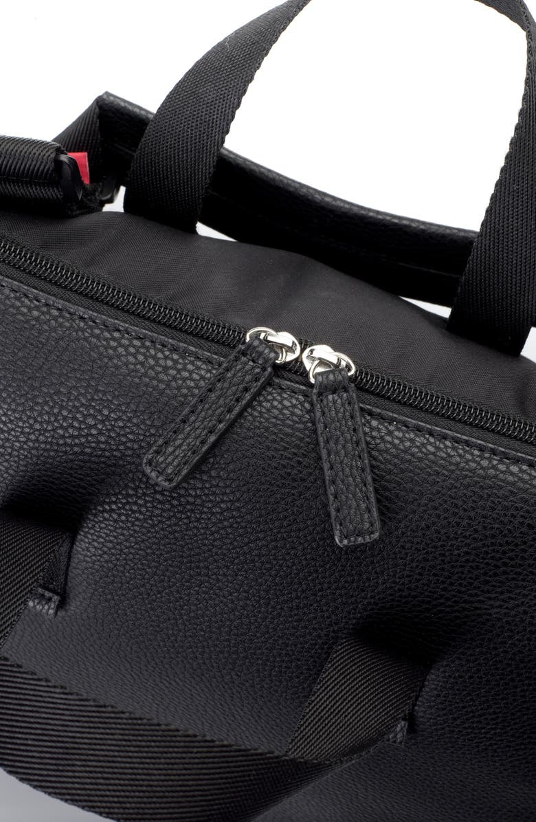 Babymel Robyn Convertible Faux Leather Diaper Backpack, Alternate, color,