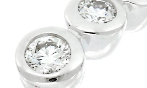 Bony Levy 18k Gold Bezel Set Diamond Band Ring In Silver