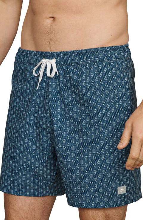 5.5-Inch Water Repellent Swim Trunks