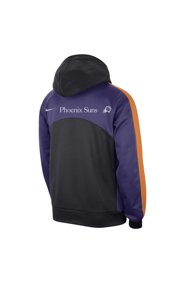 Nike Men's Nike Black/Purple Phoenix Suns Authentic Starting Five Force Performance Pullover Hoodie, Alternate, color, Black