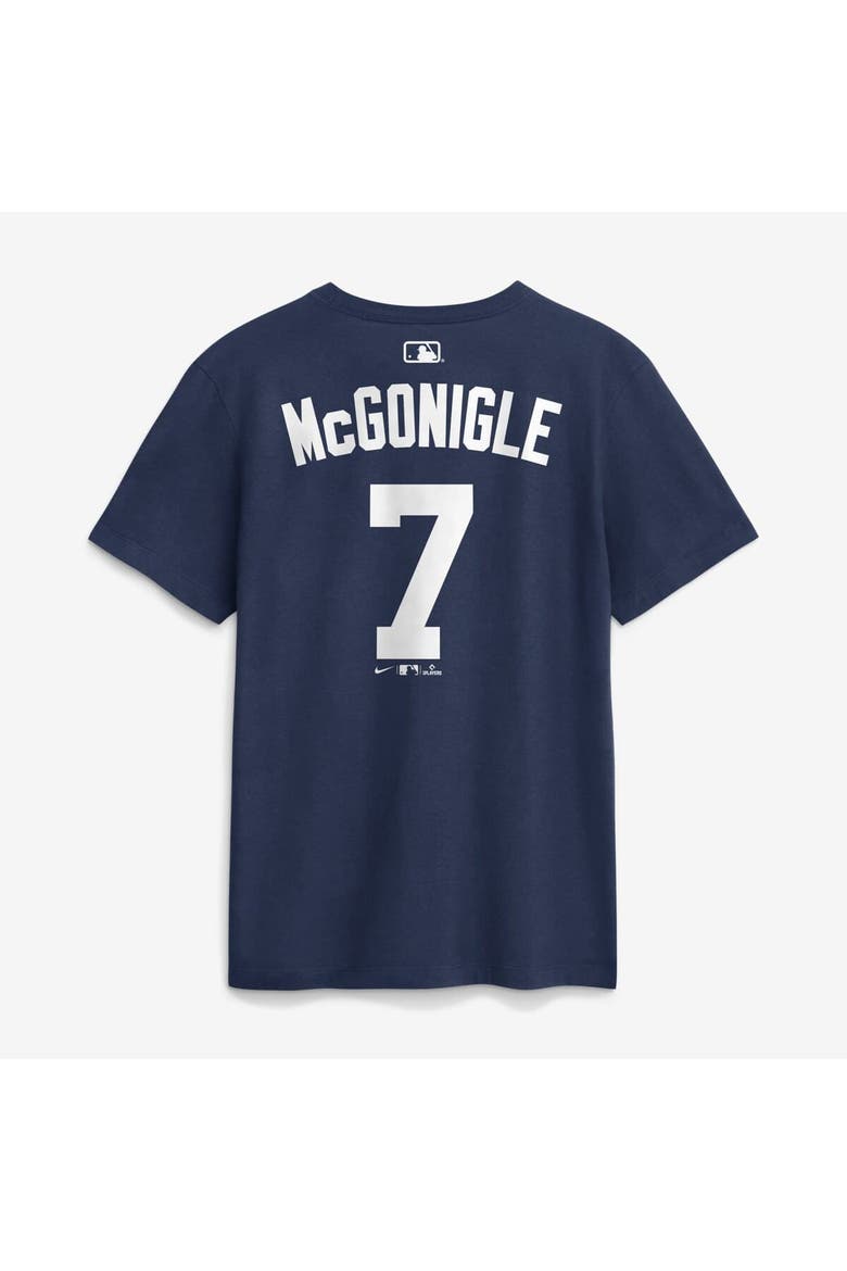 Men's Nike Kevin McGonigle Navy Detroit Tigers Name & Number T-Shirt, Alternate, color, Navy