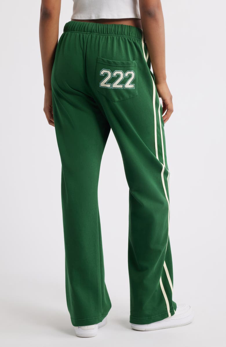 THE MAYFAIR GROUP Angel All-Stars Wide Leg Sweatpants, Alternate, color, Green