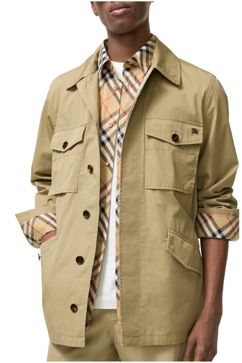 Nylon Bradmore Jacket, Main, color, Sparrow beige