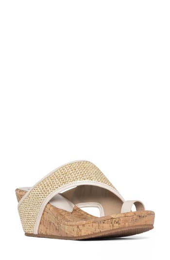 DONALD PLINER DONALD PLINER PLATFORM WEDGE SANDAL 