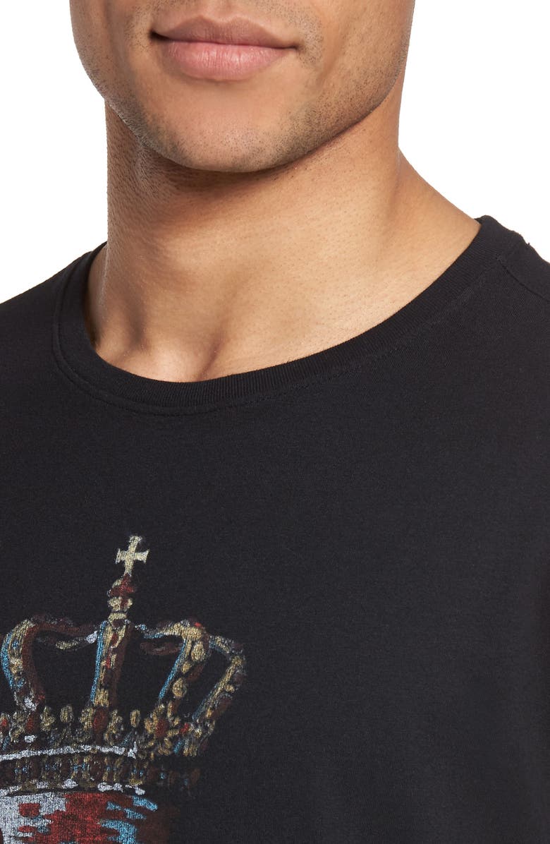 John Varvatos Star USA Skull Graphic T-Shirt, Alternate, color, 