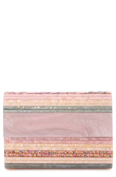 Tacer Acrylic Foldover Clutch (Nordstrom Exclusive)