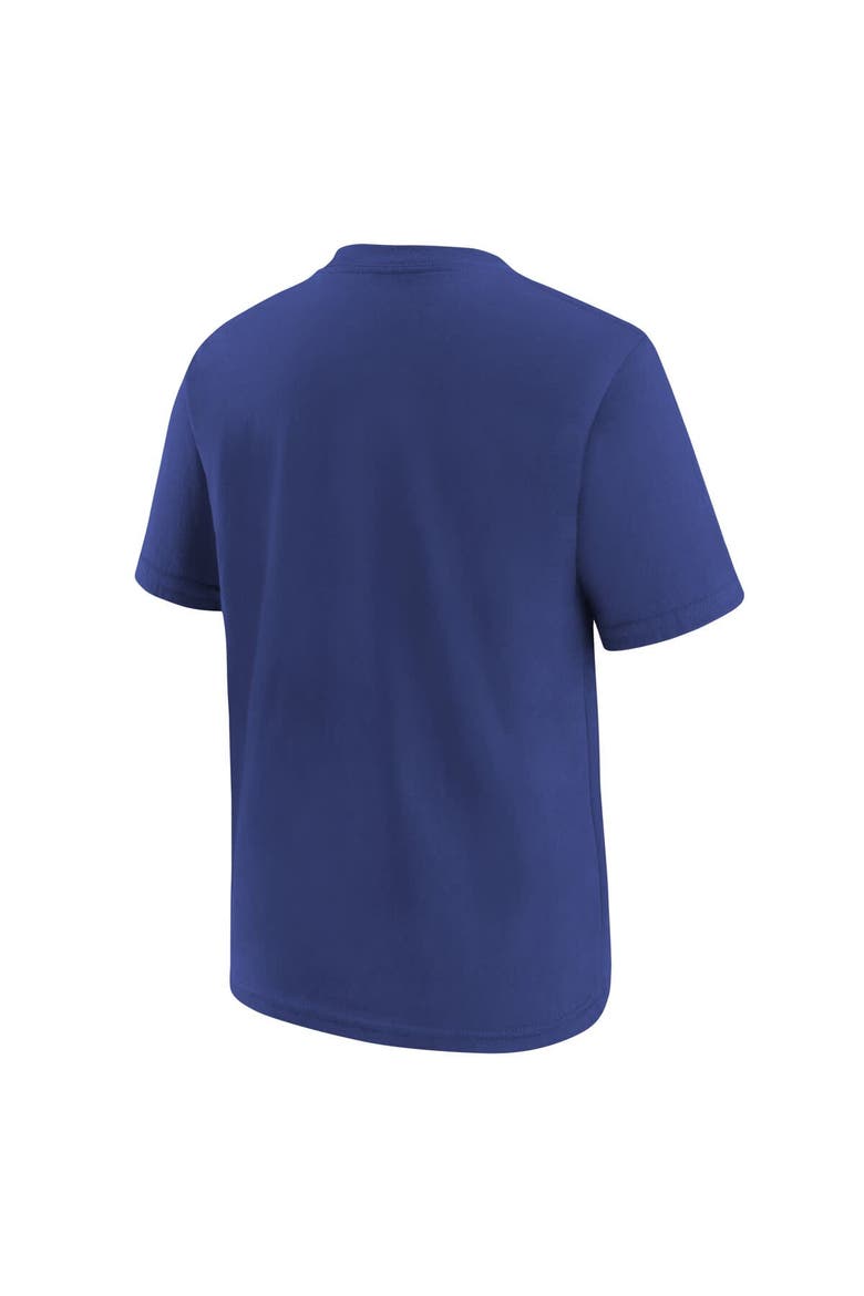 Youth Nike Royal New York Giants Logo T-Shirt, Alternate, color, Royal