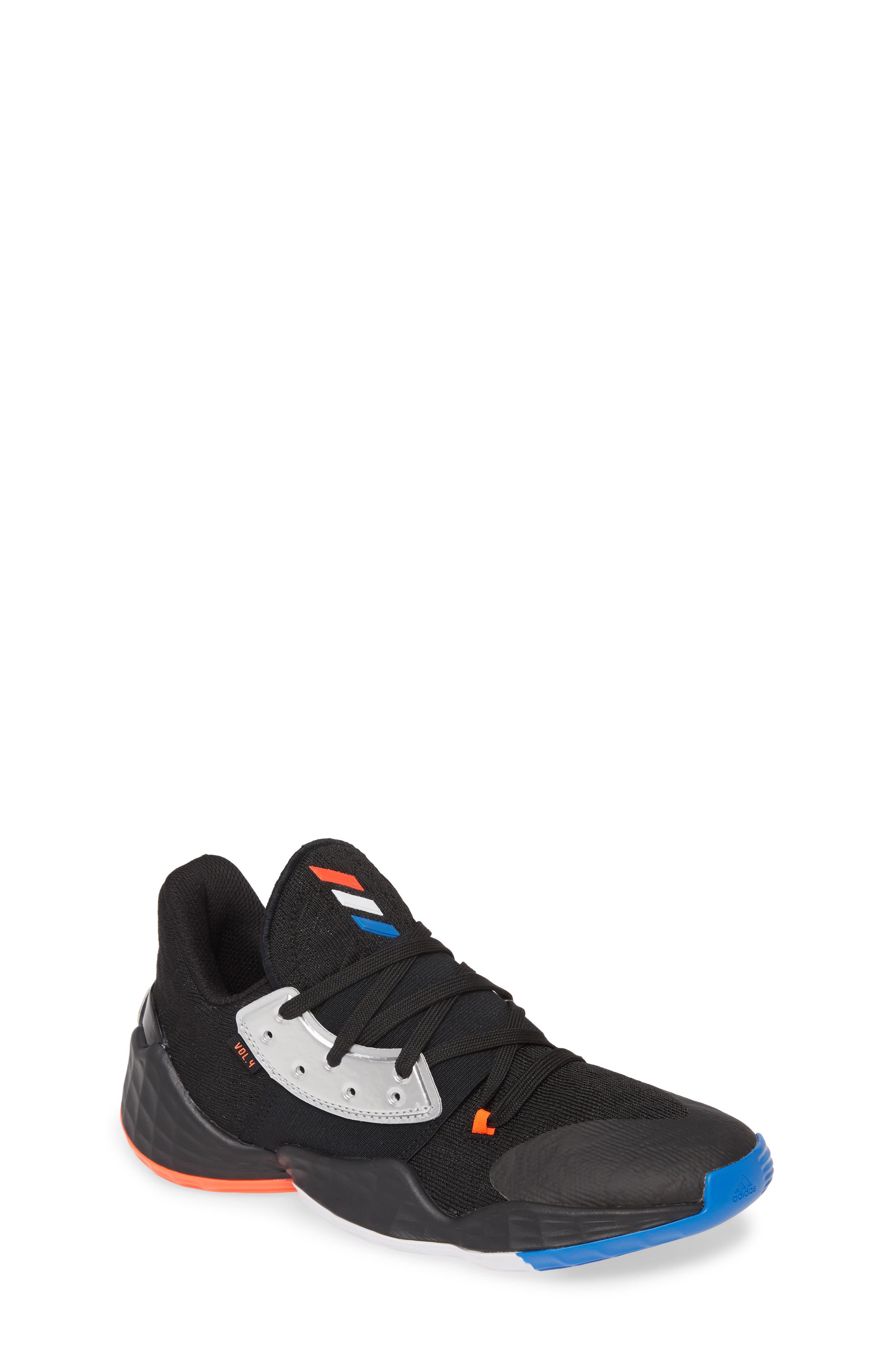 adidas Harden Vol. 4 Basketball Shoe, Main, color, 