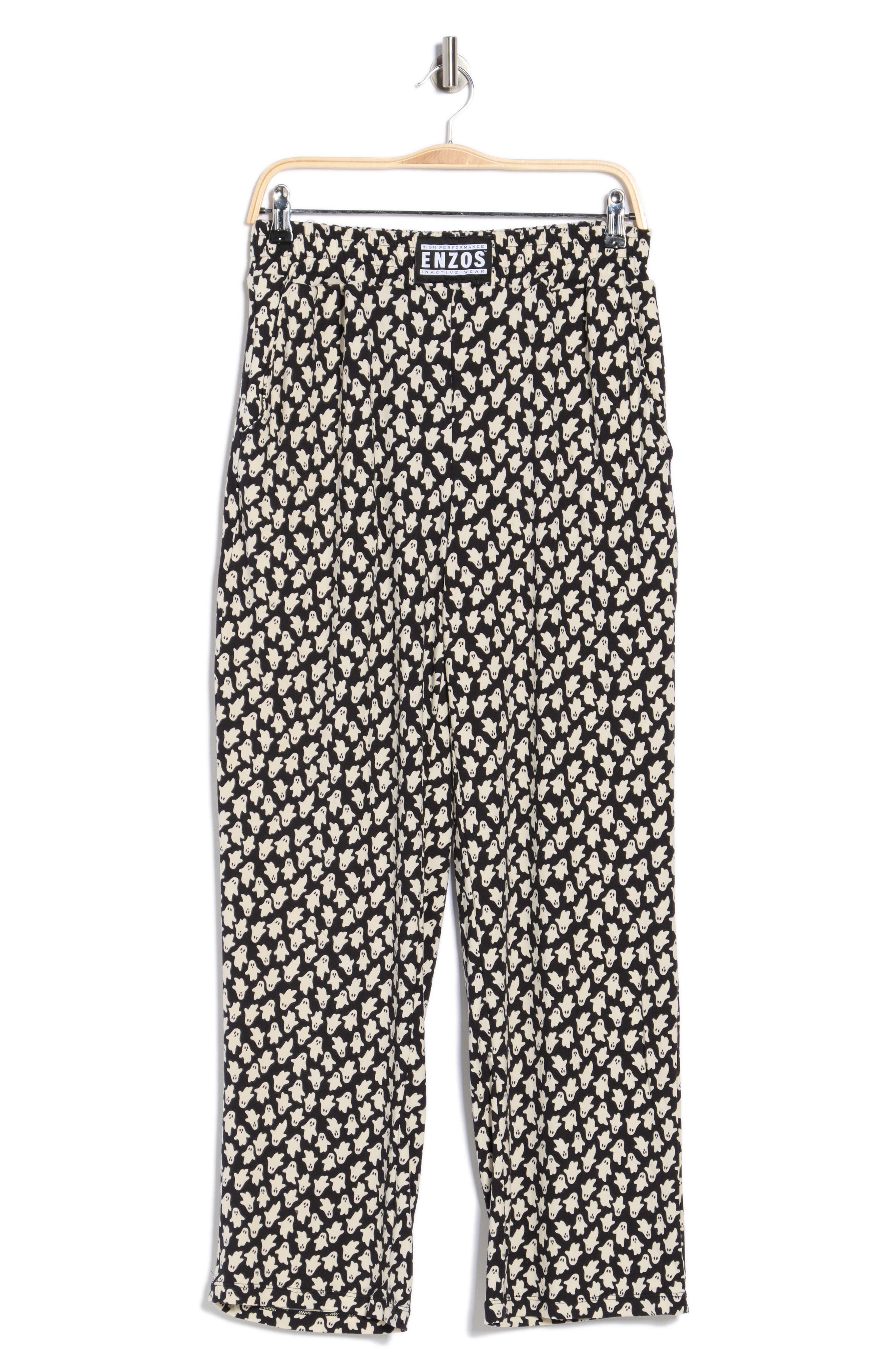 ENZOS INACTIVE WEAR Pajama Pants