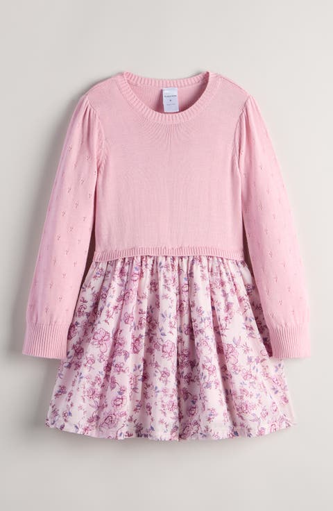Kids' Mixed Media Dress