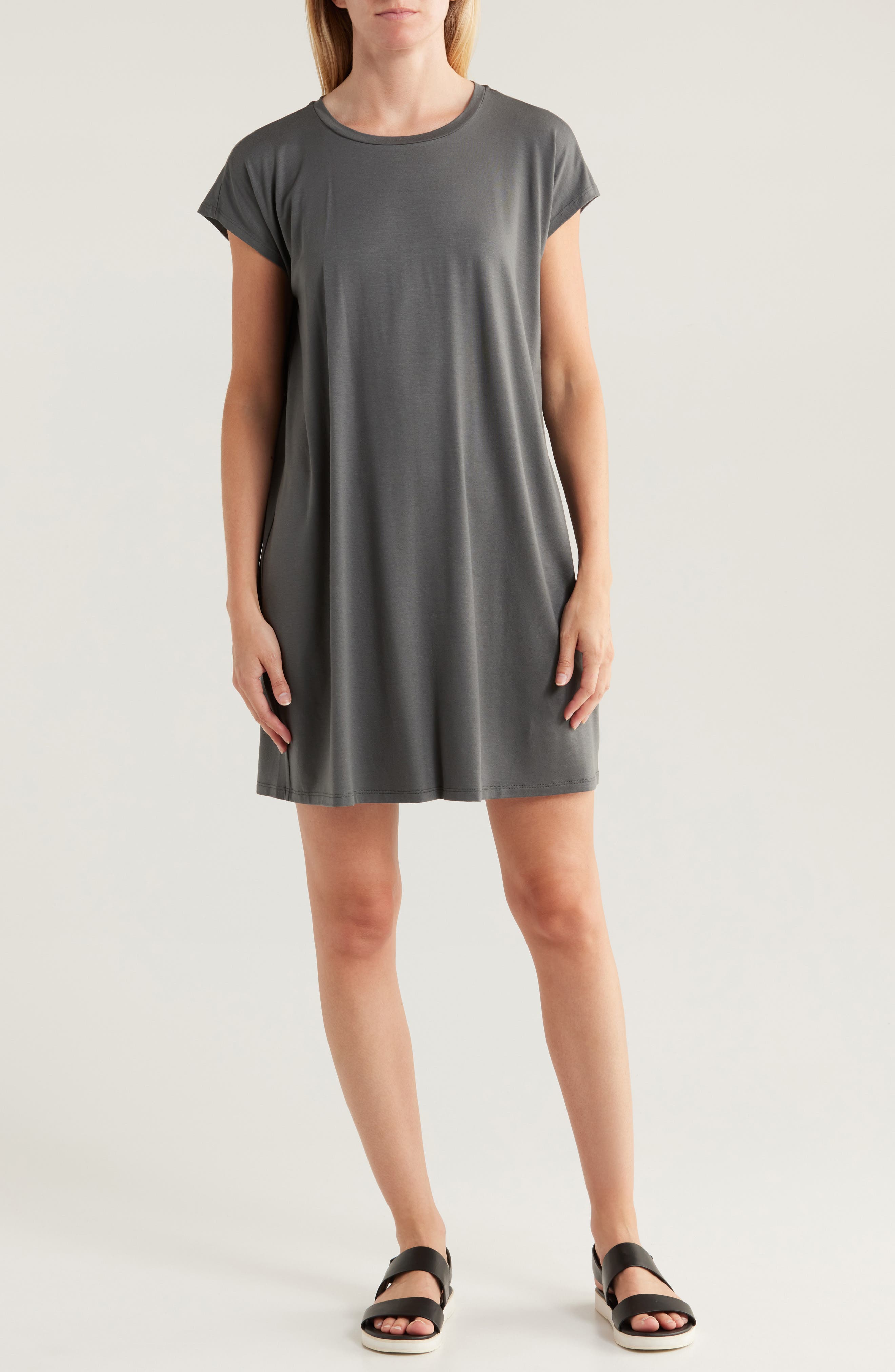 Eileen Fisher Boxy Crewneck Dress