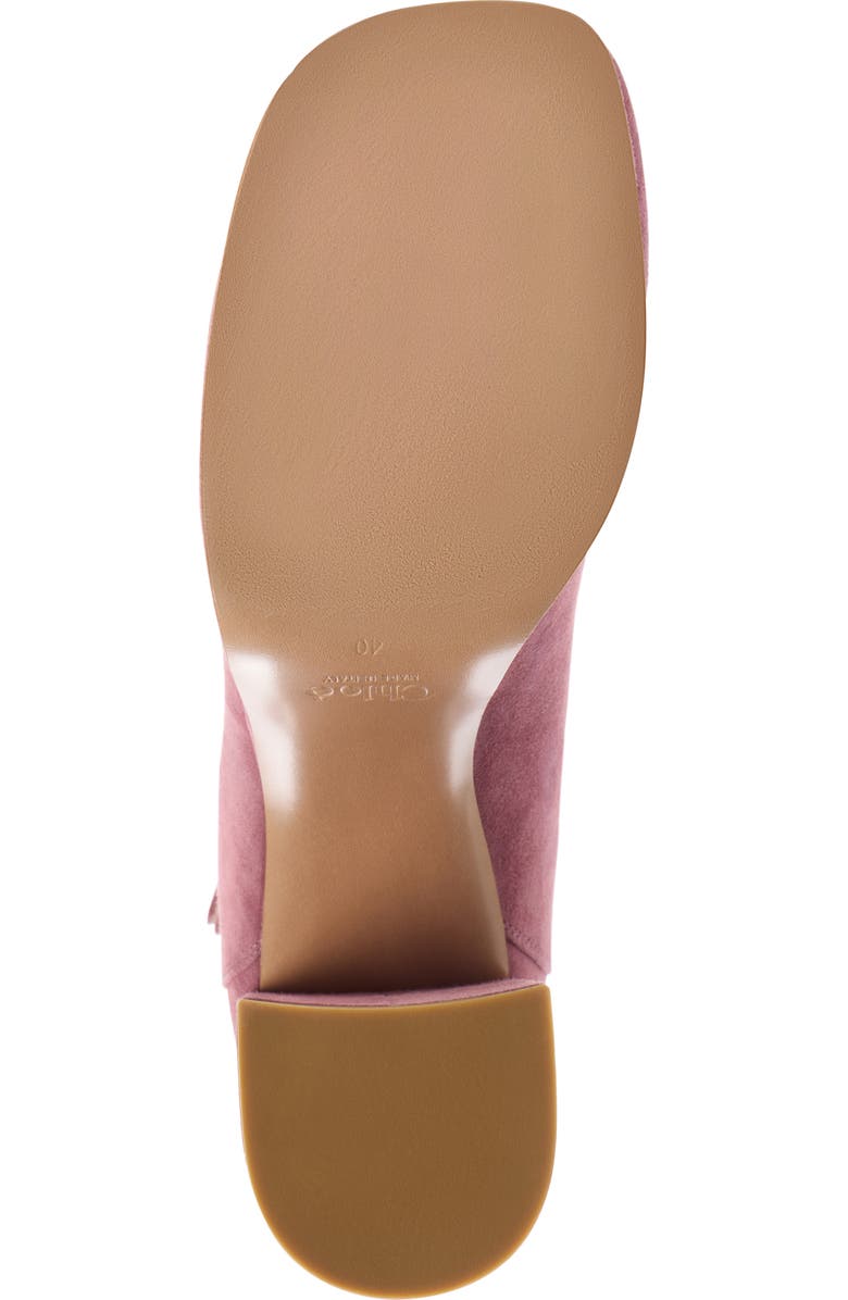 Chloé Ankle Strap Platform Pump, Alternate, color, Faded Rose