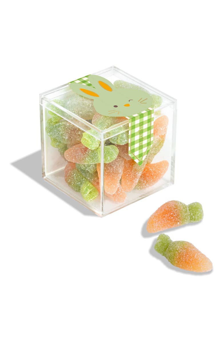 sugarfina Green Bunny Set of 4 Baby Carrots Candy Cubes, Alternate, color,
