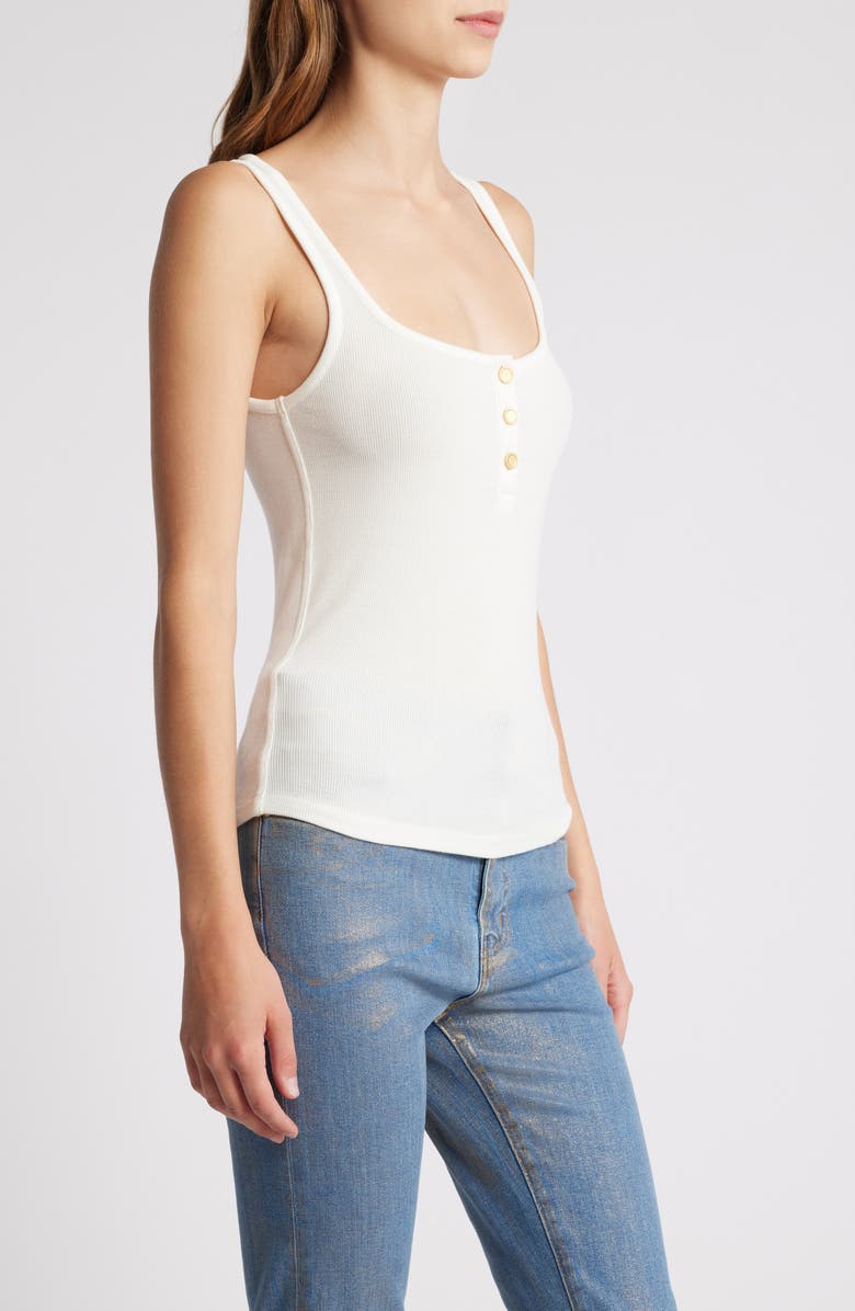 FRAME Rib Henley Tank, Alternate, color,