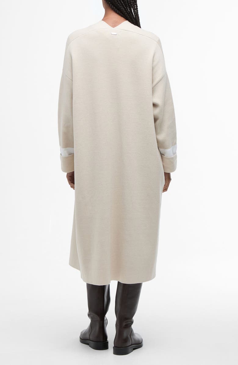 Barbour Coretta Double Face Cotton Cardigan, Alternate, color, 